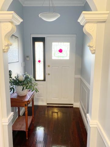 entry way indoor residential painter